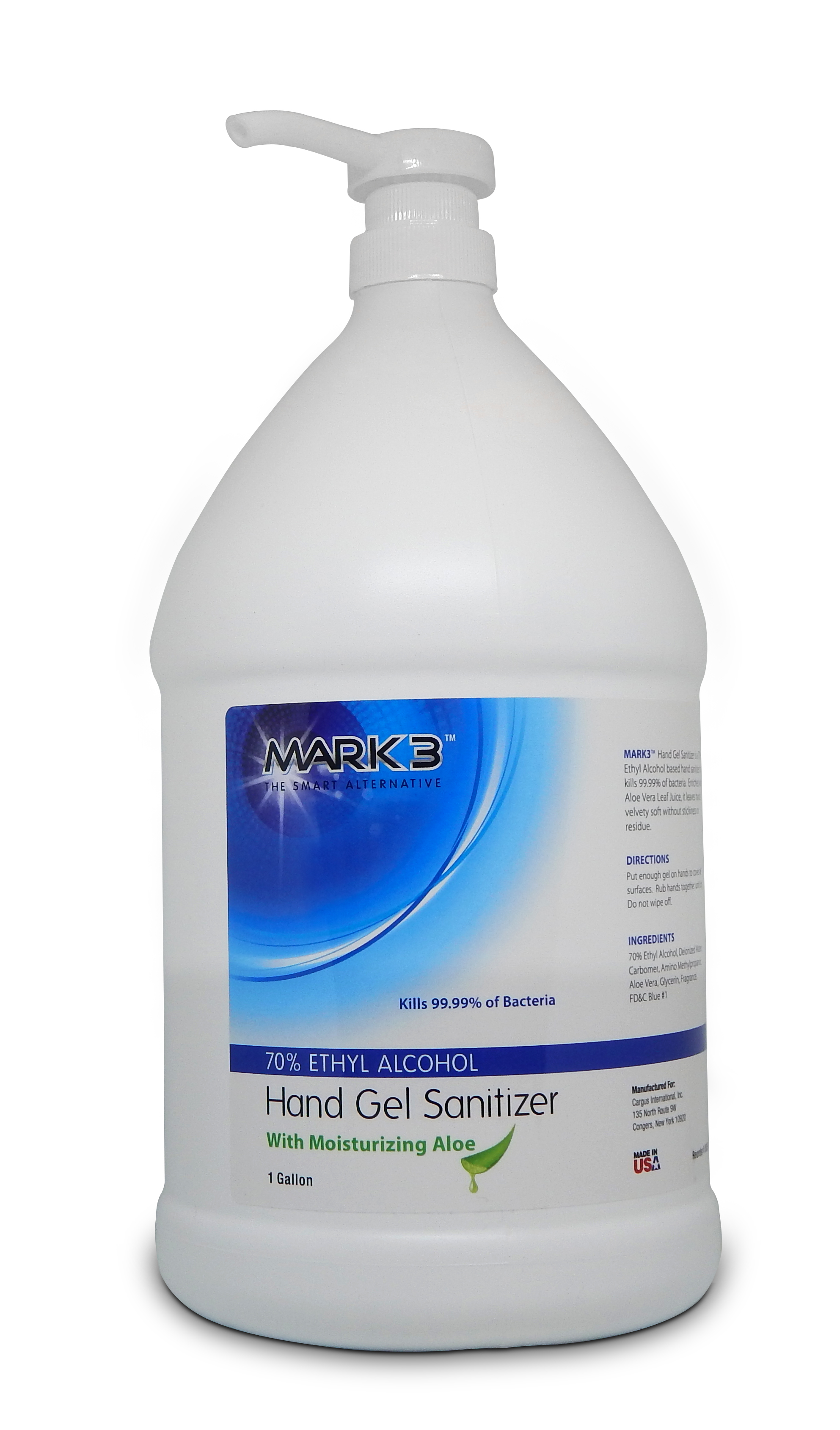 Hand Sanitizer - 70% Alcohol with Aloe - Gallon